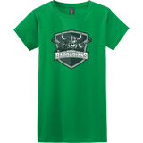 Biggby Barbarians Softstyle Ladies T-Shirt