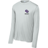 Curry College (Bleed Purple Hockey) Long Sleeve PosiCharge Competitor Tee